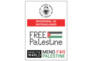 PDF Broderimaler: Mend The World - Mend For Palestine 1 NEDLASTBAR