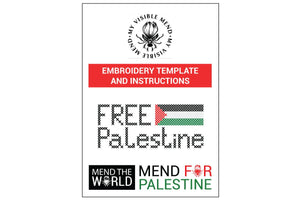 PDF Broderimaler: Mend The World - Mend For Palestine 1 NEDLASTBAR